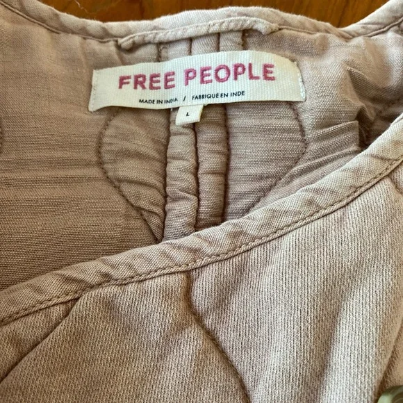 Free People New✨ Quilted bomber jacket - Picture 4 of 13